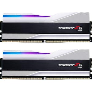 G.Skill Trident Z5 RGB silber DIMM Kit 32GB, DDR5-5600, CL40-40-40-89, on-die ECC (F5-5600J4040C16GX2-TZ5RS)_Image_0