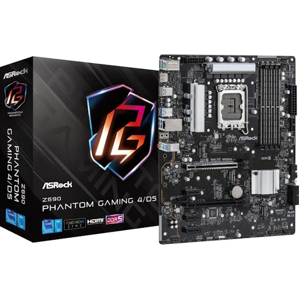 ASRock Z690 Phantom Gaming 4/D5 (90-MXBI60-A0UAYZ)_Image_4