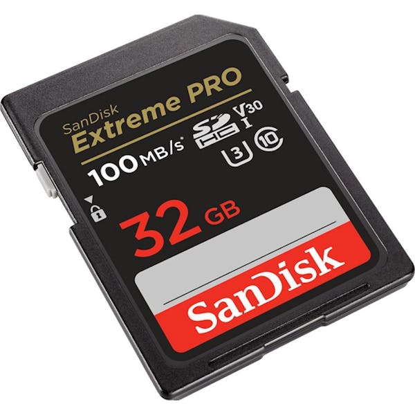 SanDisk Extreme PRO R100/W90 SDHC 32GB, UHS-I U3, Class 10 (SDSDXXO-032G)_Image_1