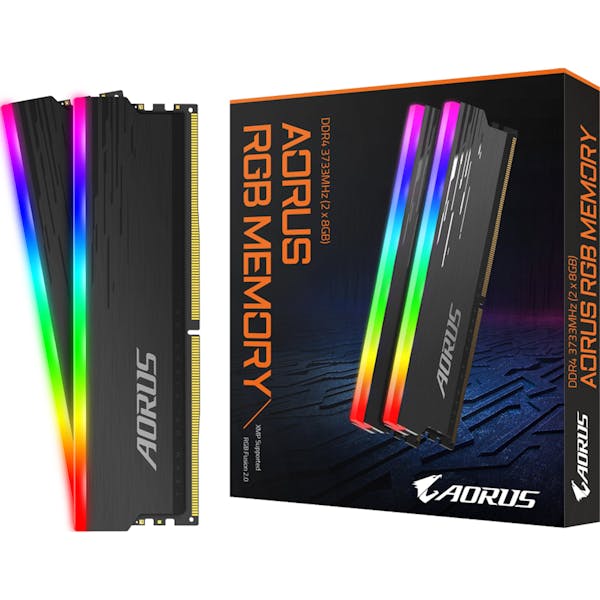 GIGABYTE AORUS RGB Memory DIMM Kit 16GB, DDR4-3733, CL19-19-19-43 (GP-ARS16G37 )_Image_3