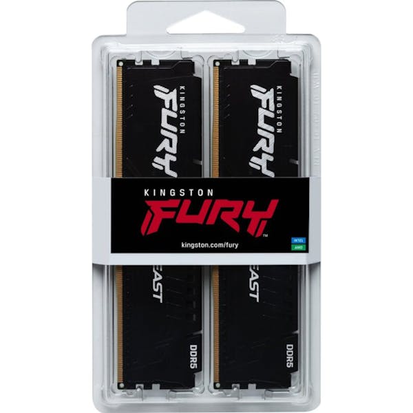 Kingston FURY Beast DIMM Kit 32GB, DDR5-5200, CL40-40-40, on-die ECC (KF552C40BBK2-32)_Image_7