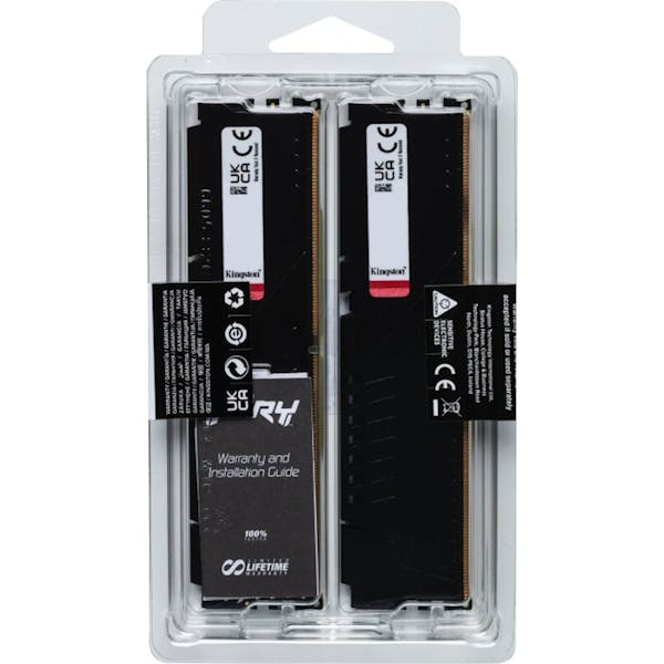 Kingston FURY Beast DIMM Kit 32GB, DDR5-5200, CL40-40-40, on-die ECC (KF552C40BBK2-32)_Image_8