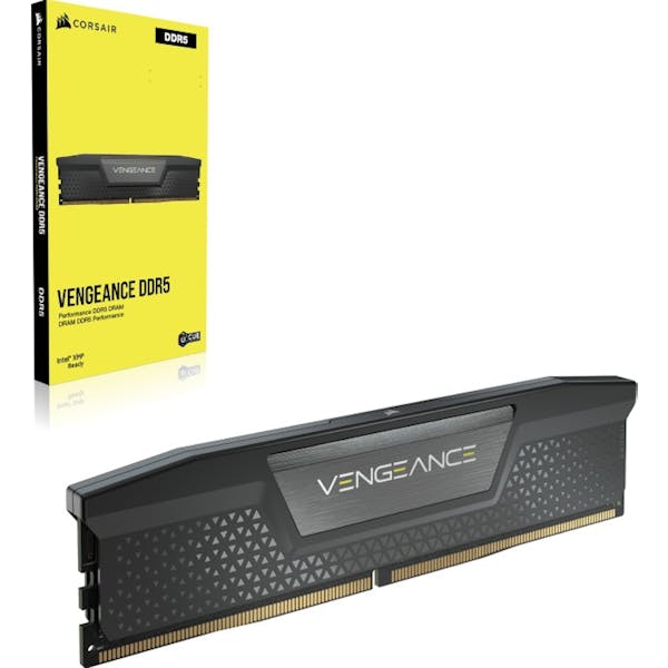 Corsair Vengeance schwarz DIMM Kit 32GB, DDR5-5200, CL40-40-40-77, on-die ECC (CMK32GX5M2B5200C40)_Image_6