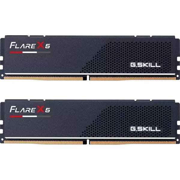 G.Skill Flare X5 schwarz DIMM Kit 64GB, DDR5-5600, CL36-36-36-89, on-die ECC (F5-5600J3636D32GX2-FX5)_Image_0
