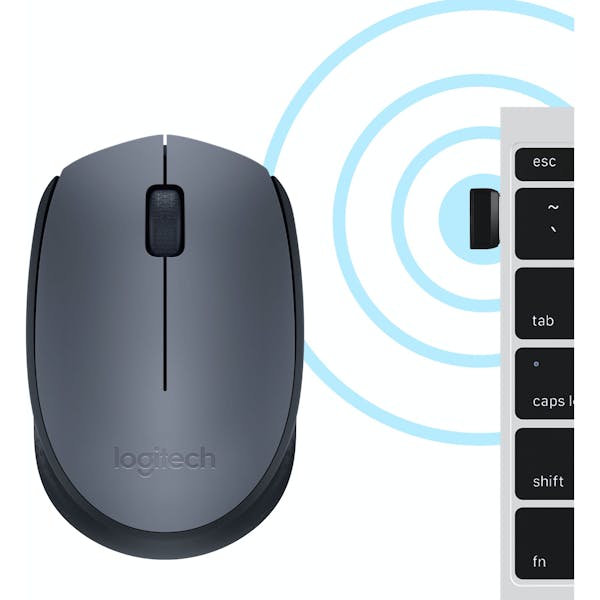 Logitech M170 Wireless Mouse grau, USB (910-004642)_Image_4