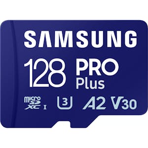 Samsung PRO Plus R180/W130 microSDXC 128GB Kit, UHS-I U3, A2, Class 10 (MB-MD128SA/EU)_Image_0