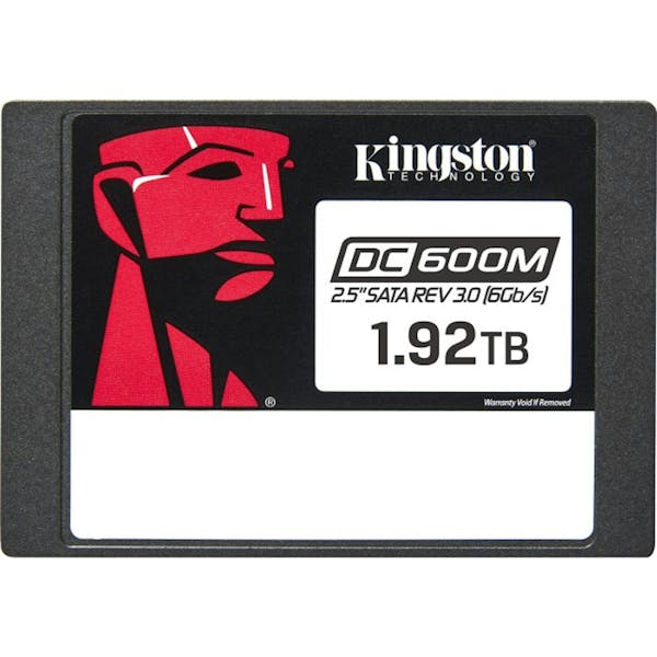 Kingston DC600M Data Center Series Mixed-Use SSD - 1DWPD 1.92TB, SED, SATA (SEDC600M/1920G)_Image_1