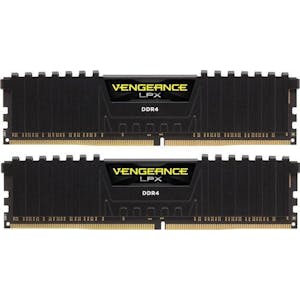 Corsair Vengeance LPX schwarz DIMM Kit 16GB, DDR4-3600, CL18-22-22-42 (CMK16GX4M2D3600C18)_Image_0