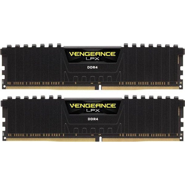 Corsair Vengeance LPX schwarz DIMM Kit 16GB, DDR4-3600, CL18-22-22-42 (CMK16GX4M2D3600C18)_Image_0