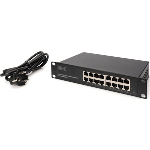 Digitus Professional DN-801 Rackmount Gigabit Switch, 16x RJ-45 (DN-80115)_Image_2
