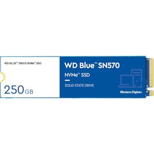 Western Digital WD Blue SN570 NVMe SSD 250GB, M.2 (WDS250G3B0C)_Image_0