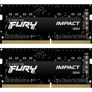 Kingston FURY Impact SO-DIMM Kit 16GB, DDR4-2666, CL15-17-17 (KF426S15IBK2/16)_Image_0