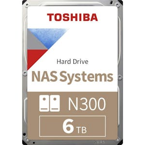 Toshiba N300 NAS Systems 6TB, SATA 6Gb/s (HDWG460UZSVA)_Image_0