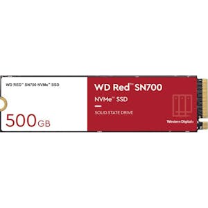 Western Digital Red SN700 NVMe NAS SSD - 1DWPD 500GB, M.2 2280/M-Key/PCIe 3.0 x4 (WDS500G1R0C)_Image_0