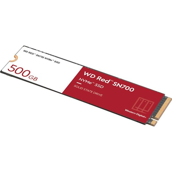 Western Digital Red SN700 NVMe NAS SSD - 1DWPD 500GB, M.2 2280/M-Key/PCIe 3.0 x4 (WDS500G1R0C)_Image_1
