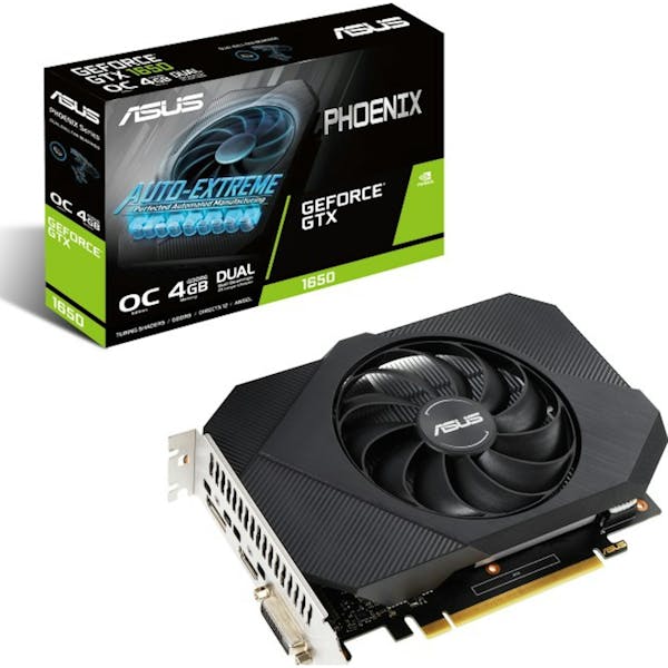 ASUS Phoenix GeForce GTX 1650 OC P, PH-GTX1650-O4GD6-P, 4GB GDDR6, DVI, HDMI, DP (90YV0EZ1-M0NA00)_Image_4