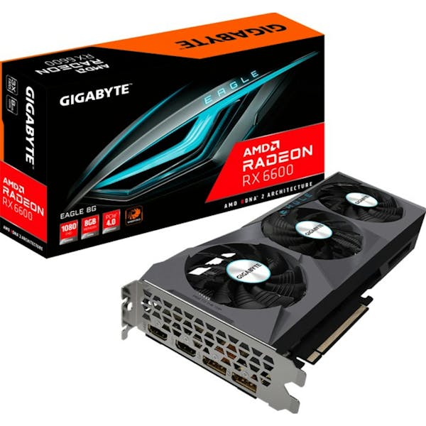 GIGABYTE Radeon RX 6600 Eagle 8G, 8GB GDDR6, 2x HDMI, 2x DP (GV-R66EAGLE-8GD)_Image_4