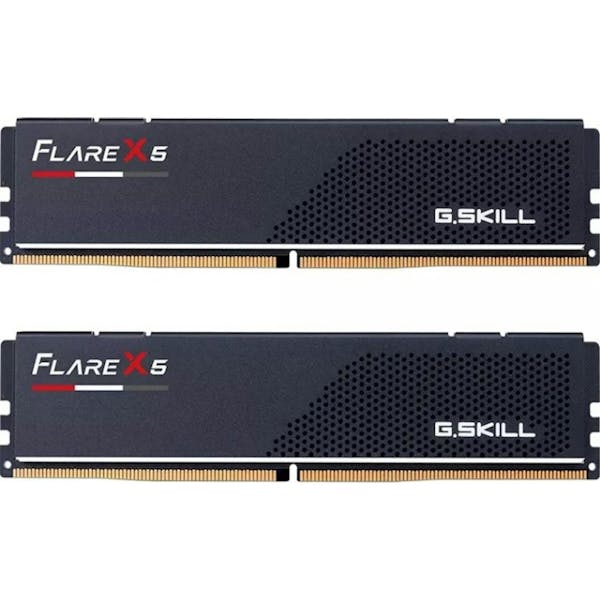G.Skill Flare X5 schwarz DIMM Kit 32GB, DDR5-6000, CL32-38-38-96, on-die ECC (F5-6000J3238F16GX2-FX5)_Image_0