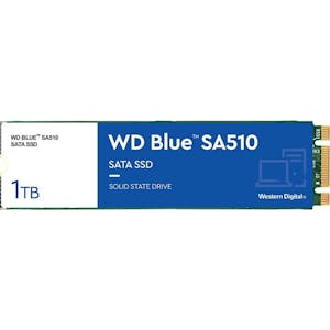 Western Digital WD Blue SA510 SSD 1TB, M.2 2280 / B-M-Key / SATA 6Gb/s (WDS100T3B0B / WDBB8H0010BNC)_Image_0