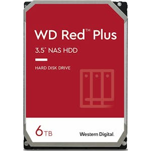 Western Digital WD Red Plus 6TB, 24/7, 512e / 3.5" / SATA 6Gb/s (WD60EFPX)_Image_0