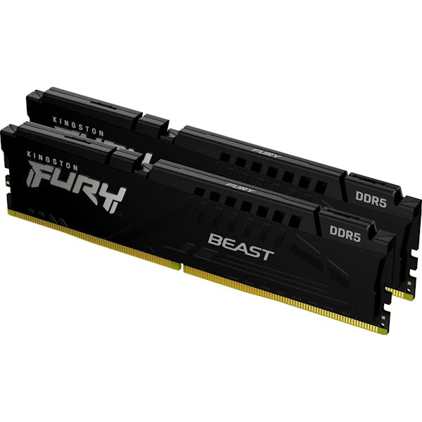 Kingston FURY Beast schwarz DIMM Kit 16GB, DDR5-5200, CL36-40-40, on-die ECC (KF552C36BBEK2-16)_Image_0