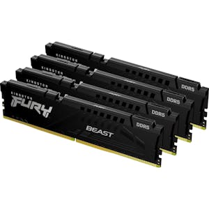 Kingston FURY Beast schwarz DIMM Kit 128GB, DDR5-5200, CL40-40-40, on-die ECC (KF552C40BBK4-128)_Image_0