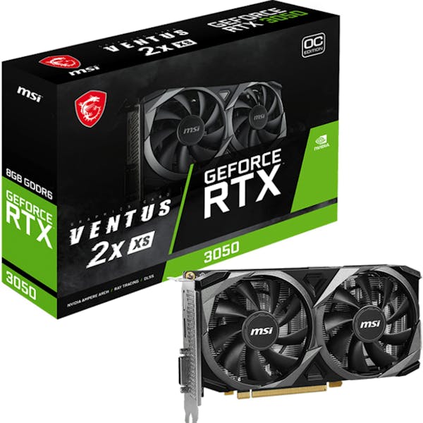 MSI GeForce RTX 3050 Ventus 2X XS 8G OC, 8GB GDDR6, DVI, HDMI, DP (V809-4266R)_Image_4