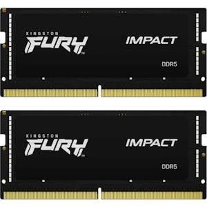 Kingston FURY Impact SO-DIMM Kit 32GB, DDR5-5600, CL40-40-40, on-die ECC (KF556S40IBK2-32)_Image_0