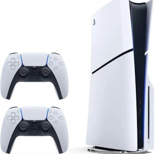 Sony PlayStation 5 Slim - 1TB inkl. 2 Controller weiß (1000042051)_Image_0