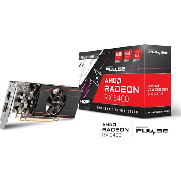 Sapphire Pulse Radeon RX 6400, 4GB GDDR6, HDMI, DP, lite retail (11315-01-20G)_Image_6