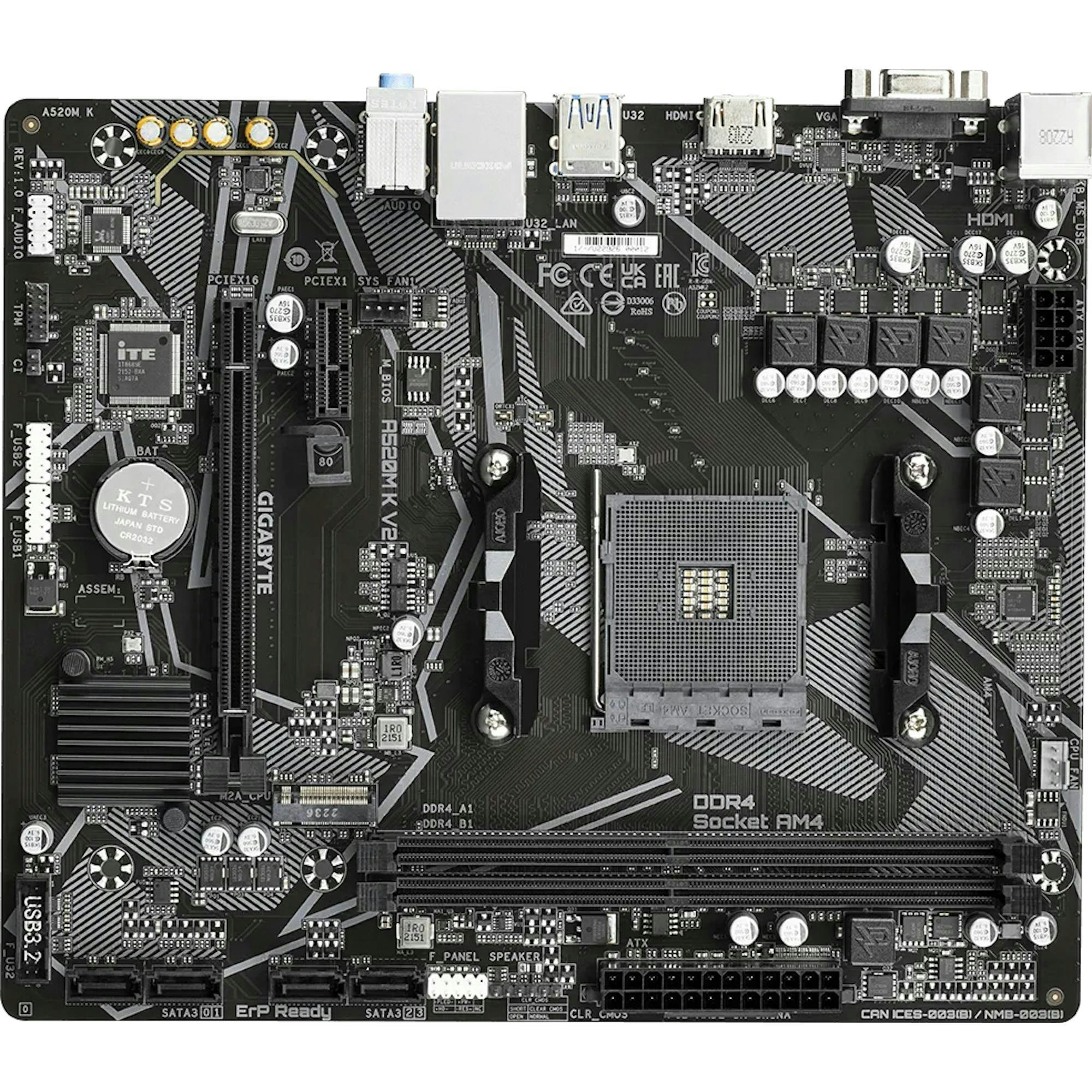 GIGABYTE A520M K V2_Image_1