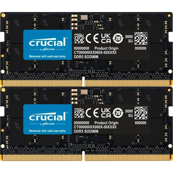 Crucial SO-DIMM Kit 32GB, DDR5-5600, CL46-45-45 (CT2K16G56C46S5)_Image_0