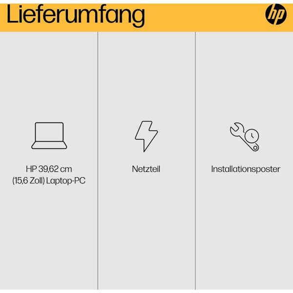 HP 15-fc0456ng, Natural Silver, Ryzen 5 7520U, 16GB RAM, 512GB SSD, DE (7P7L2EA#ABD)_Image_4