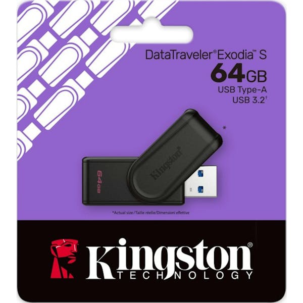 Kingston DataTraveler Exodia S schwarz 64GB, USB-A 3.0 (DTXS/64GB)_Image_2