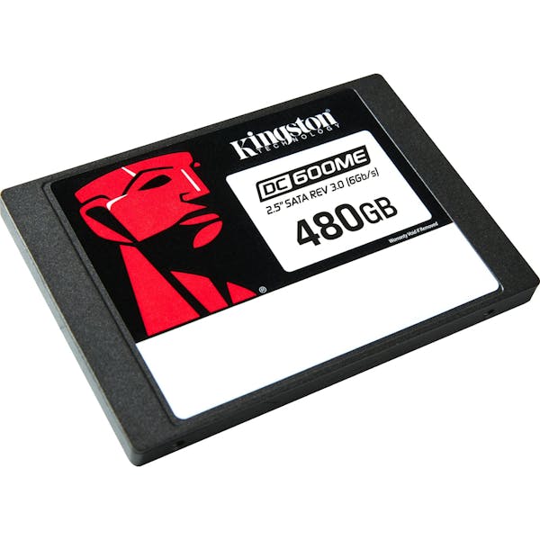 Kingston DC600ME Data Center Series Mixed-Use SSD - 1DWPD 480GB, SED TCG, 2.5" / SATA 6Gb/s (SEDC600ME/480G)_Image_1