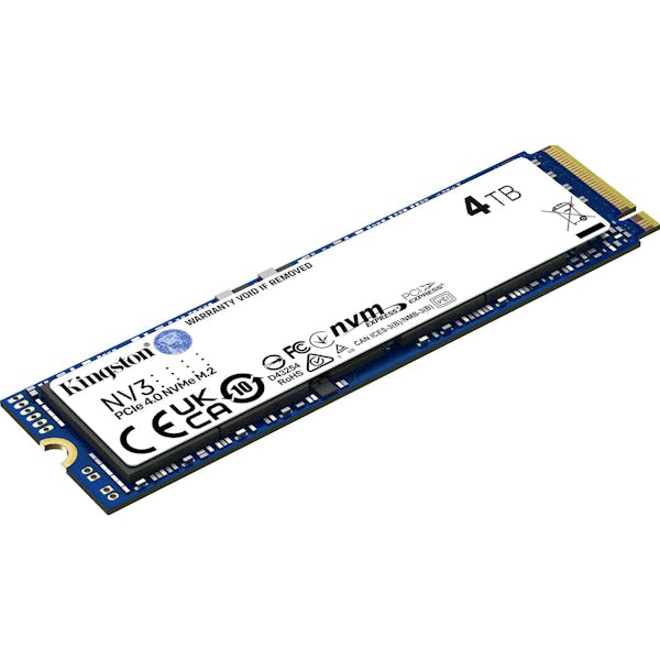 Kingston NV3 NVMe PCIe 4.0 SSD 4TB, M.2 2280 / M-Key / PCIe 4.0 x4 (SNV3S/4000G)_Image_0