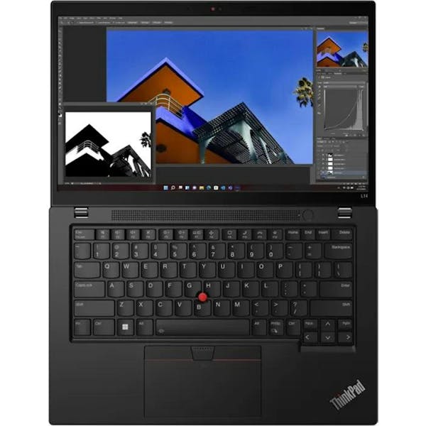 Lenovo ThinkPad L14 G4 (AMD), Thunder Black, Ryzen 3 PRO 7330U, 16GB RAM, 256GB SSD, DE (21H5003XGE)_Image_1
