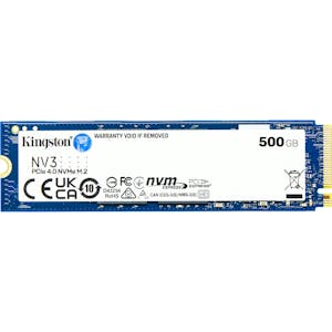 Kingston NV3 NVMe PCIe 4.0 SSD 500GB, M.2 2280 / M-Key / PCIe 4.0 x4 (SNV3S/500G)_Image_0