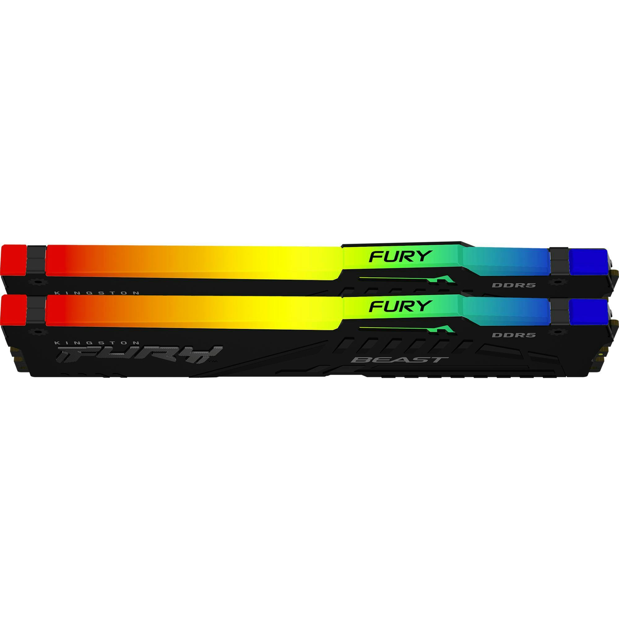 Kingston FURY Beast RGB schwarz UDIMM 32GB Kit, DDR5-5600, CL36-38-38, 1RX8 (KF556C36BBEAK2-32)_Image_1