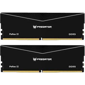 Acer Predator Pallas II schwarz UDIMM 32GB Kit, DDR5-6000, CL36-45-45-96, 1RX8 (PALLASII-32GB-6000-1R8-2XV8 / BL.9BWWR.650)_Image_0