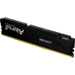 Kingston FURY Beast schwarz UDIMM 32GB, DDR5-5200, CL40-40-40, 1RX8 (KF552C40BB2-32)_Image_0