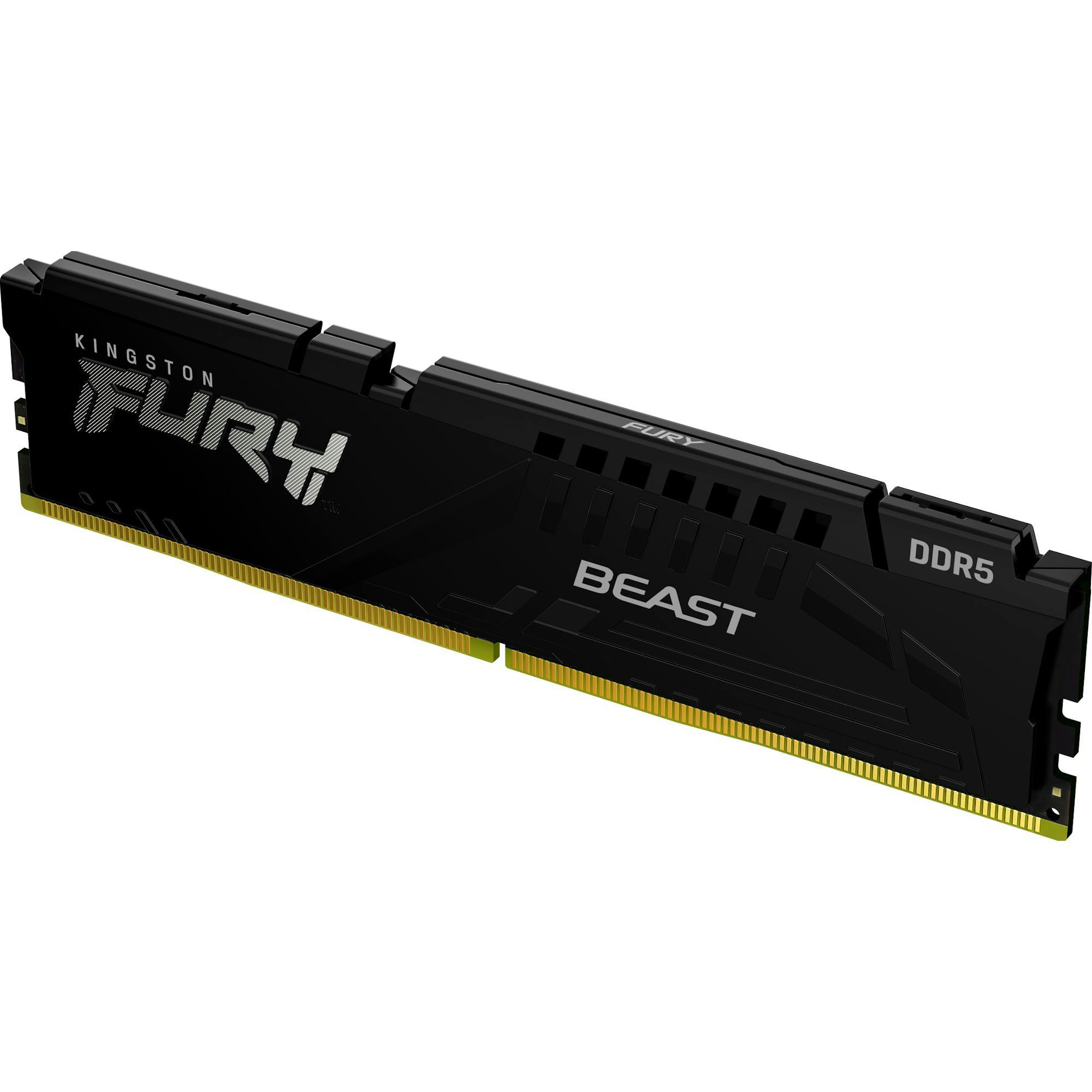 Kingston FURY Beast schwarz UDIMM 32GB, DDR5-5600, CL36-38-38, 2RX8 (KF556C36BBE-32)_Image_1