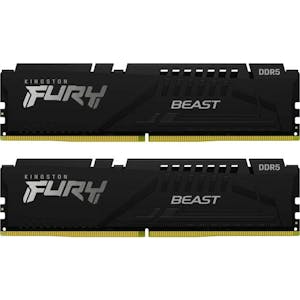 Kingston FURY Beast schwarz UDIMM 64GB Kit, DDR5-5600, CL36-38-38, 2RX8 (KF556C36BBEK2-64)_Image_0