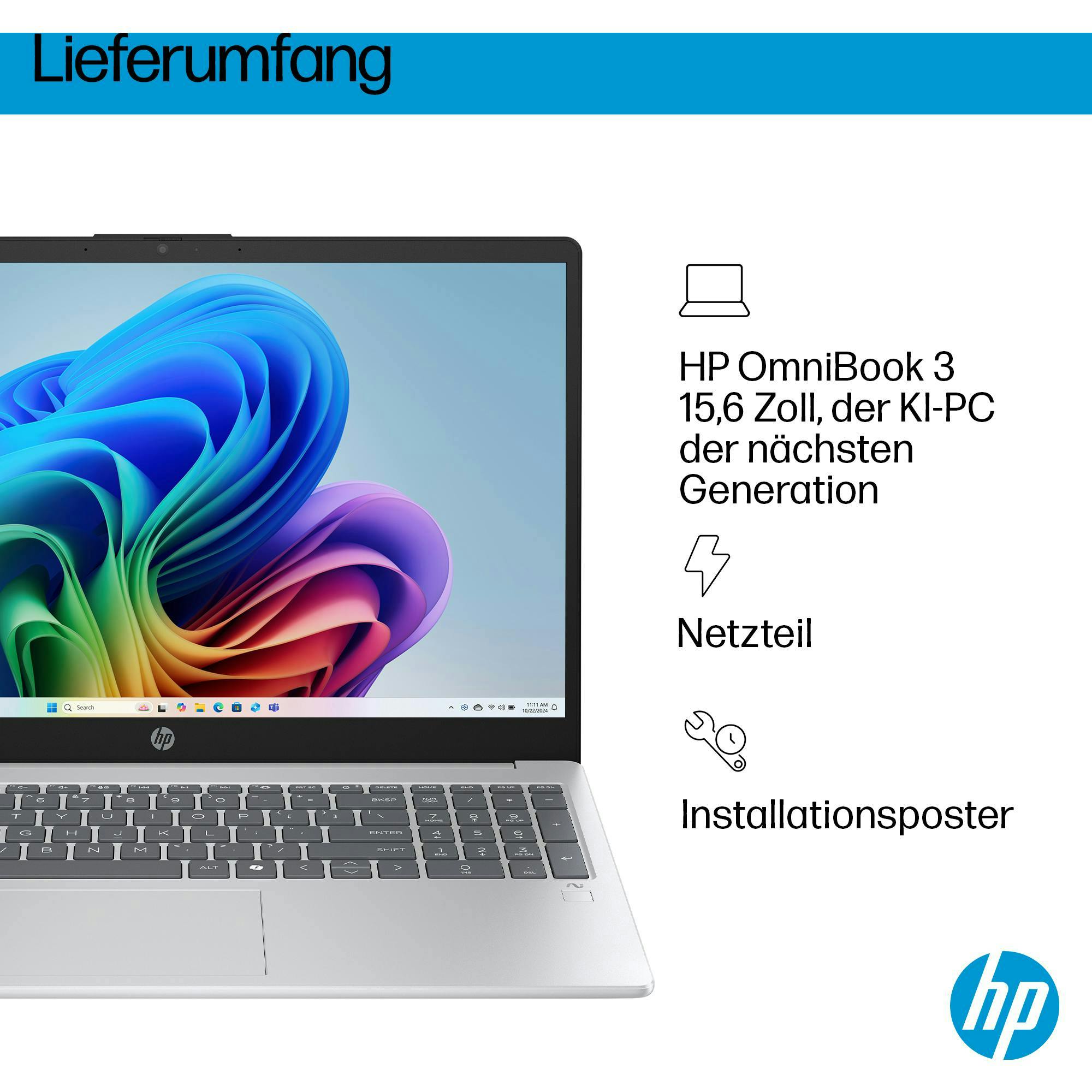 HP OmniBook 3 15-fn0452ng, Glacier Silver, Ryzen AI 5 330, 16GB RAM, 512GB SSD, DE (C8BB5EA#ABD)_Image_4