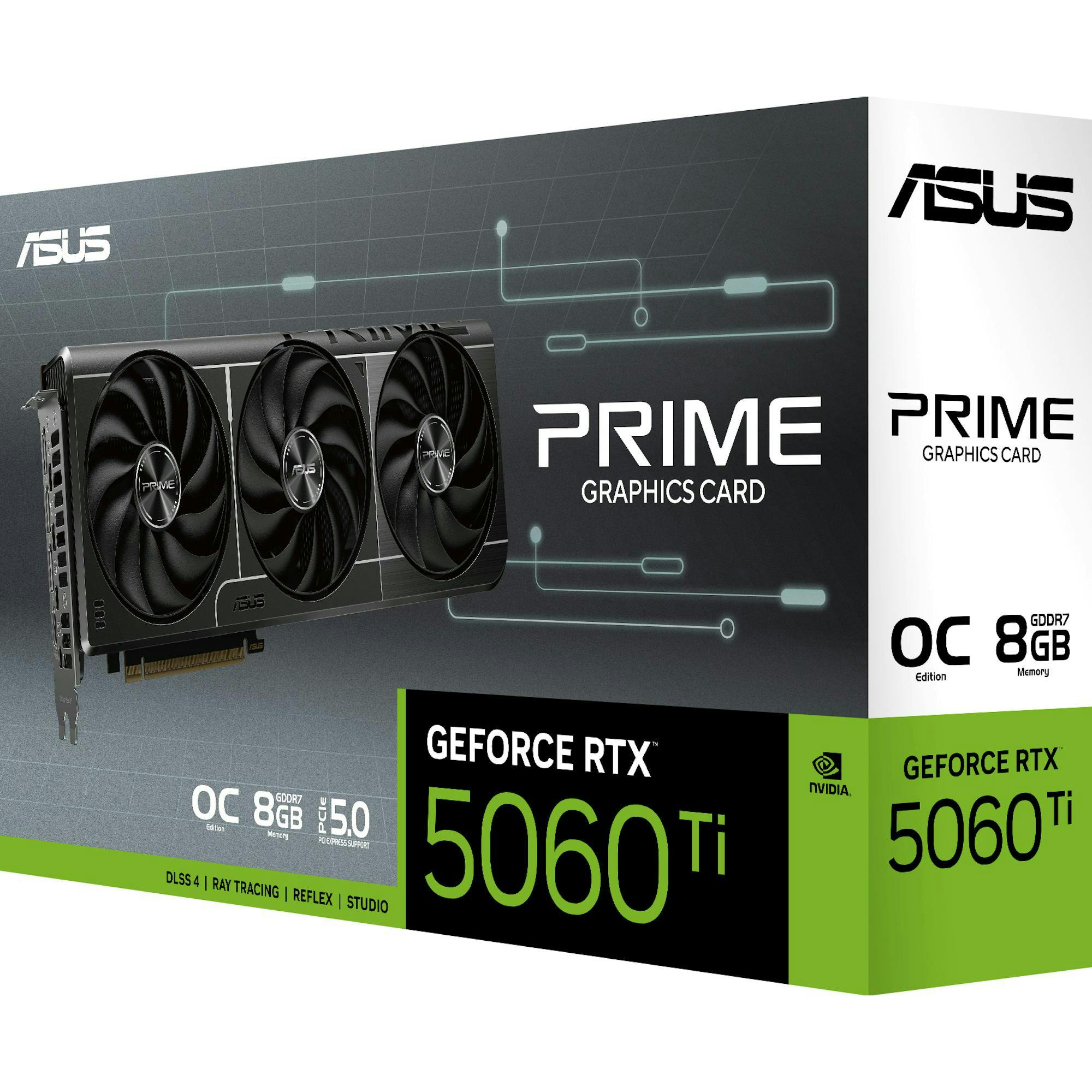 ASUS Prime GeForce RTX 5060 Ti OC, PRIME-RTX5060TI-O8G, 8GB GDDR7, HDMI, 3x DP (90YV0MP0-M0NA00)_Image_8