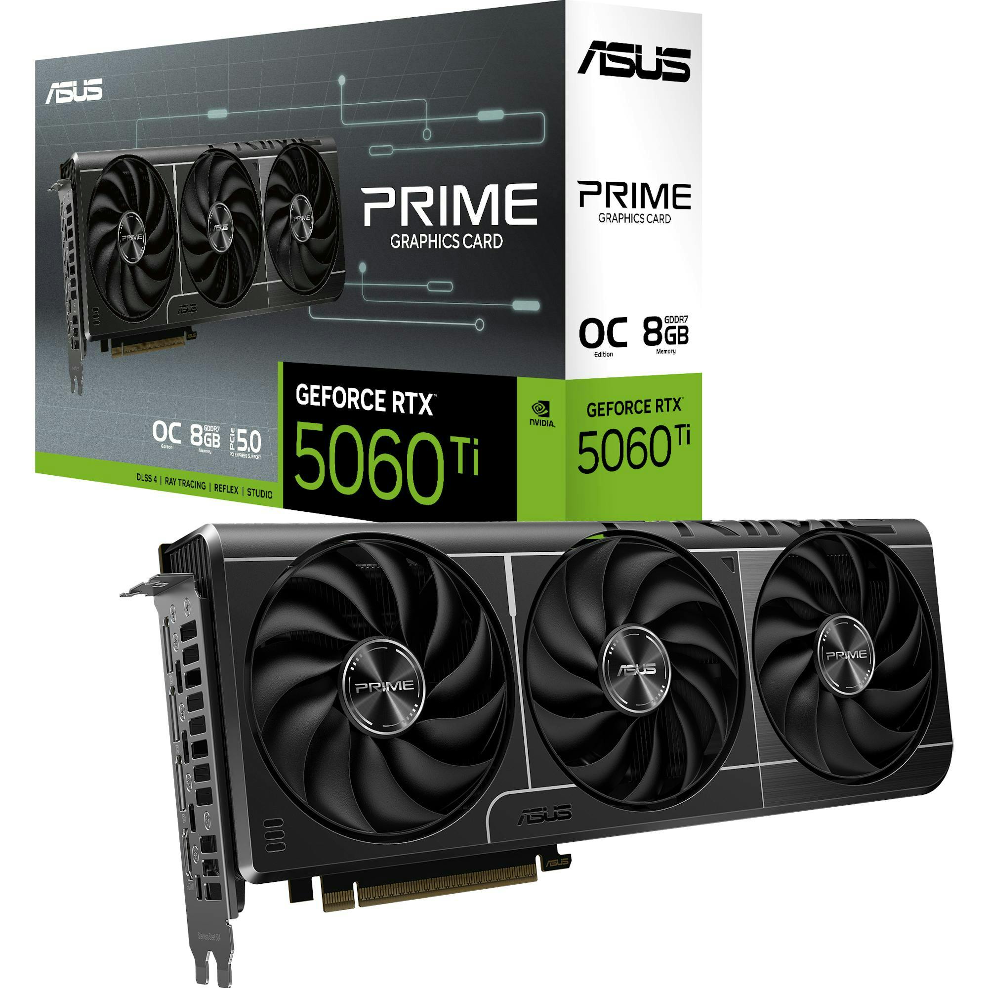 ASUS Prime GeForce RTX 5060 Ti OC, PRIME-RTX5060TI-O8G, 8GB GDDR7, HDMI, 3x DP (90YV0MP0-M0NA00)_Image_9