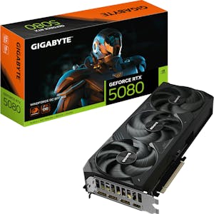 GIGABYTE GeForce RTX 5080 Windforce OC SFF 16G, 16GB GDDR7, HDMI, 3x DP (GV-N5080WF3OC-16GD)_Image_0