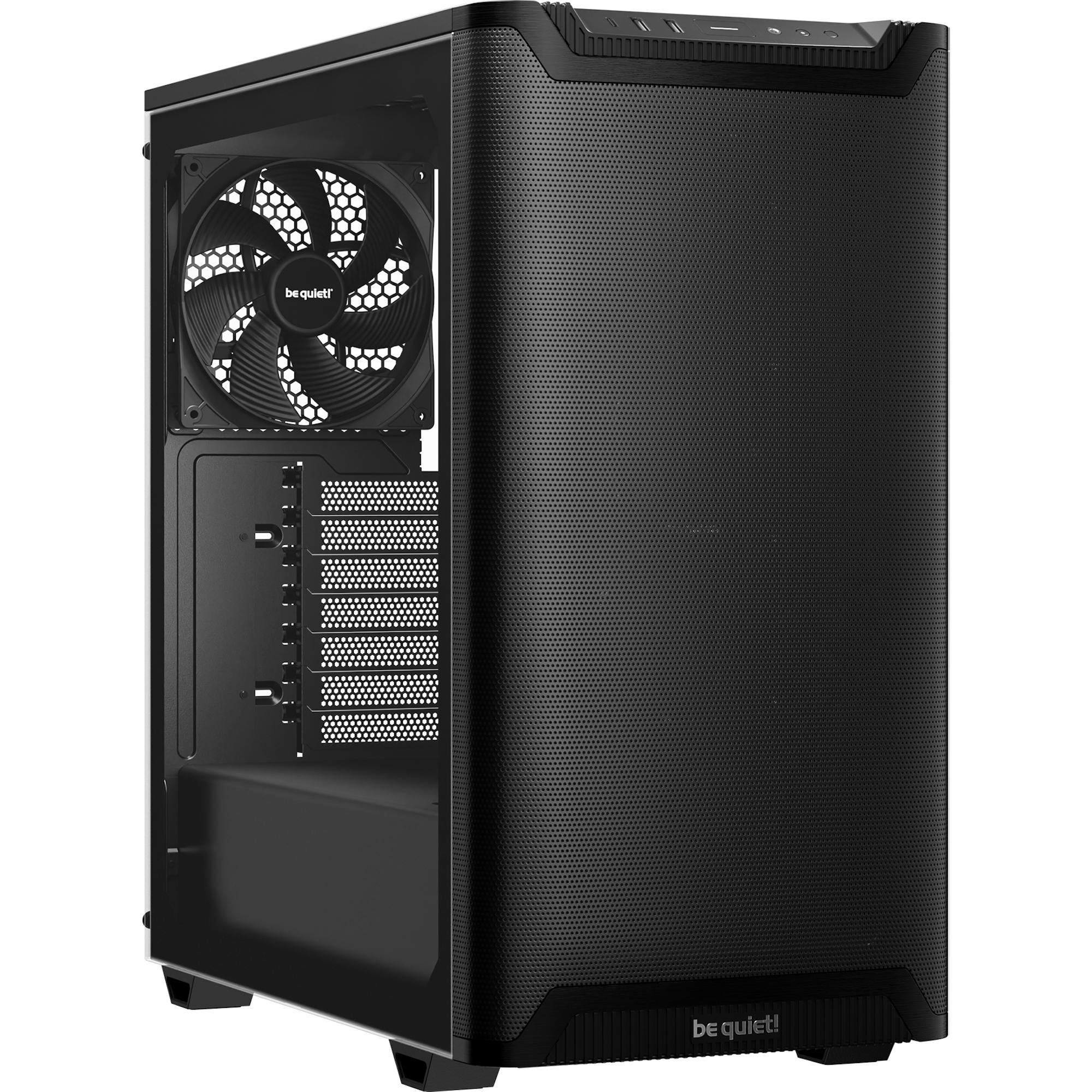 be quiet! Pure Base 501 Airflow Window Black, Glasfenster (BGW74)_Image_0