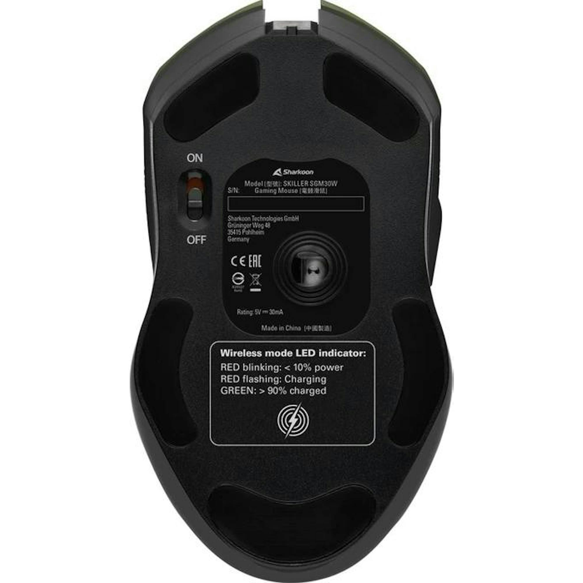 Sharkoon Skiller SGM30W schwarz, USB (4044951044061)_Image_4