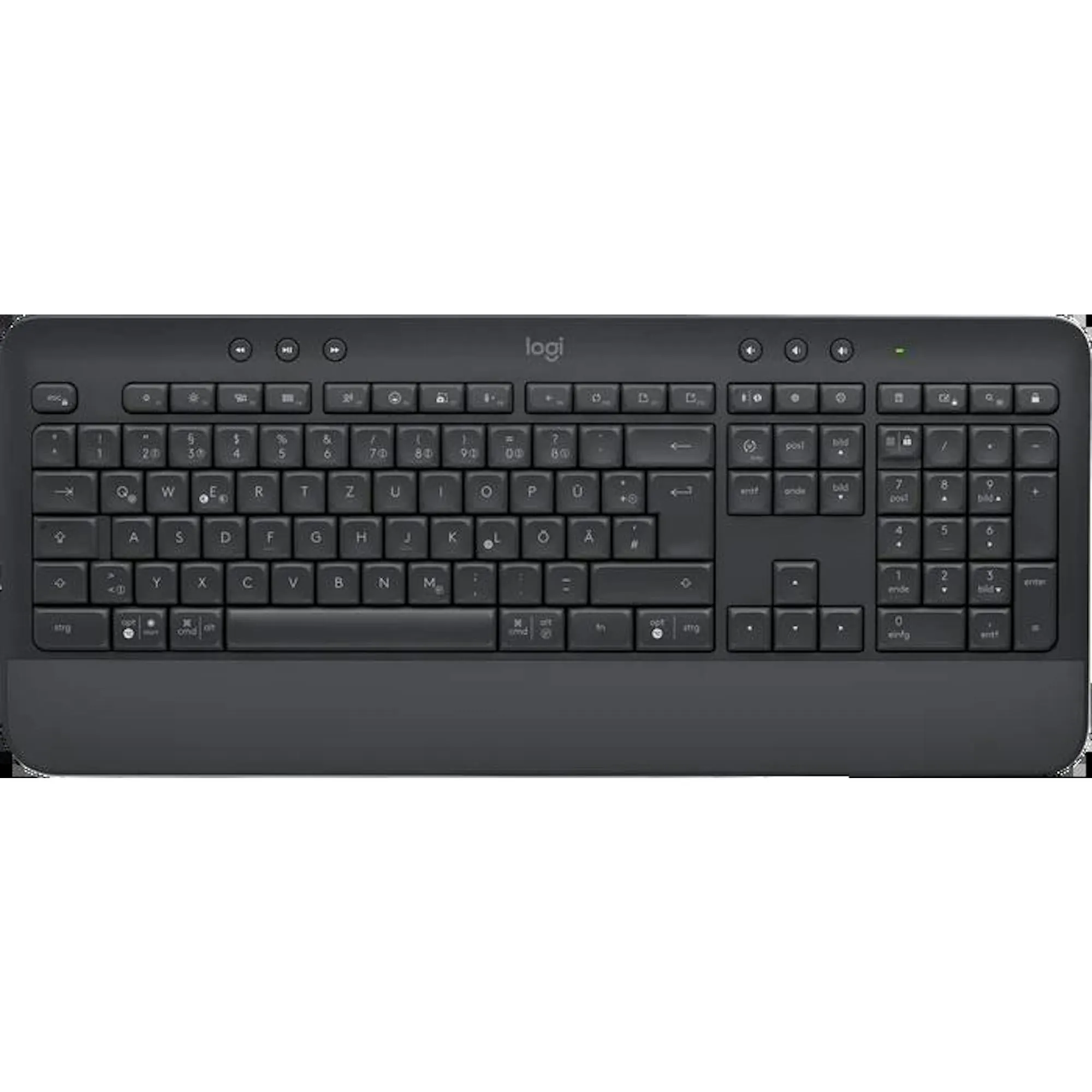 Logitech Signature K650 Comfort, Graphite, Logi Bolt, USB/Bluetooth, DE (920-010913)_Image_0